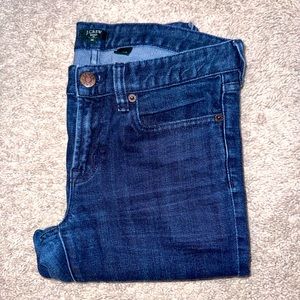 J.Crew stretch toothpick jeans 28